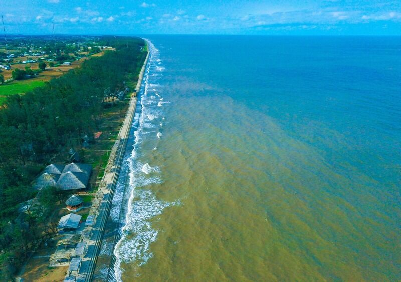 Ba Dong Beach Tra Vinh - Begin your Tra Vinh Tours with a scenic adventure